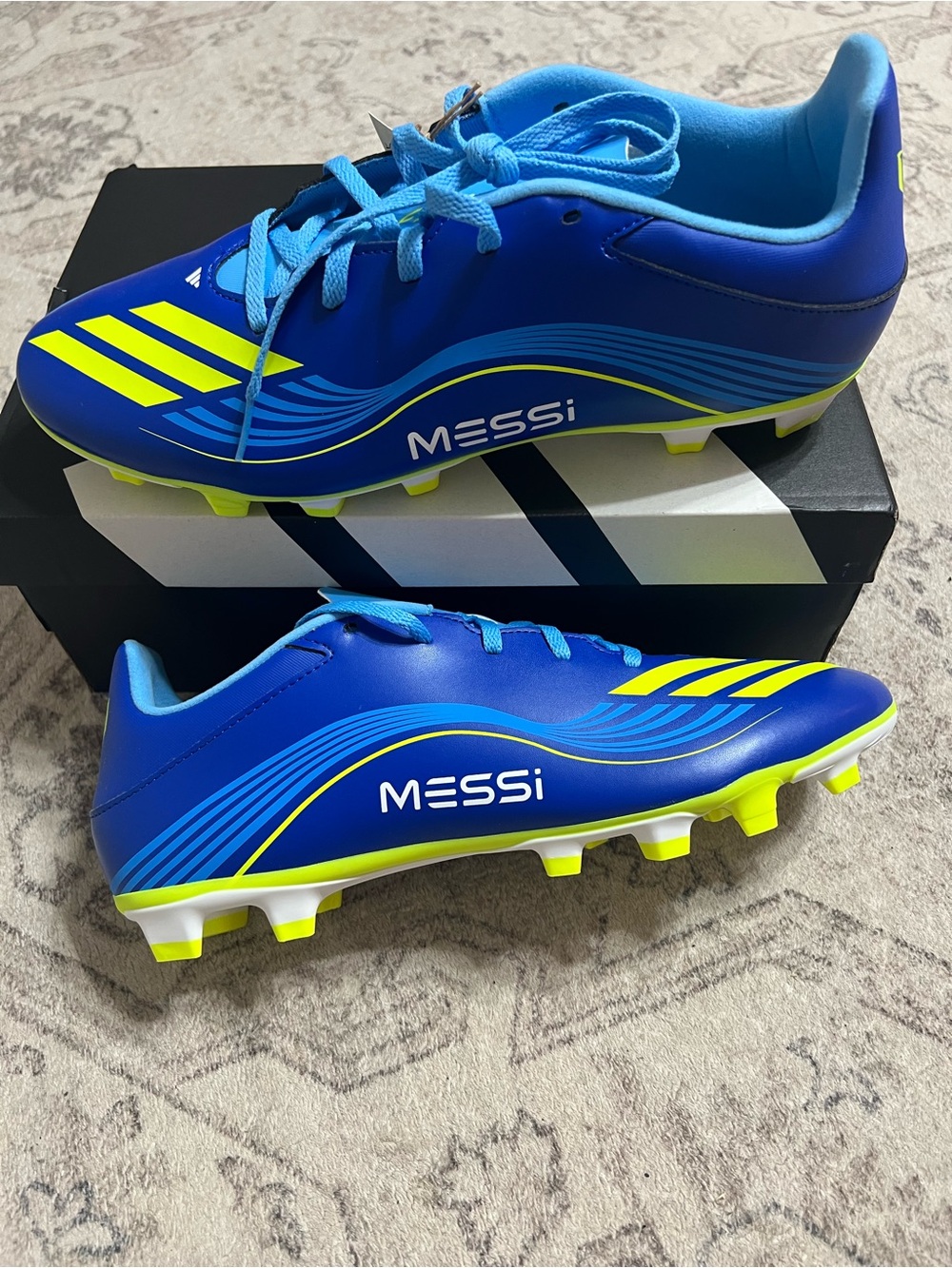 Adidas F50 Messi Club Firm Ground Soccer Cleats